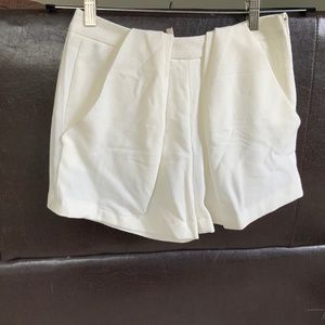 Women’s White Shorts / Swim Cover Up - S